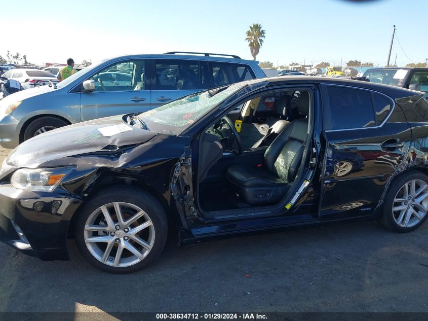 2015 LEXUS CT 200H - JTHKD5BH1F2234611