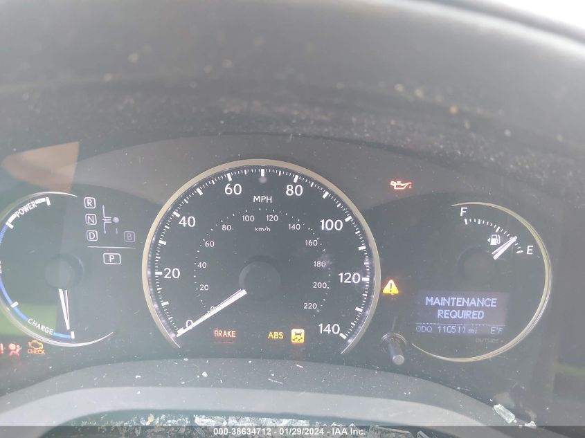 2015 LEXUS CT 200H - JTHKD5BH1F2234611