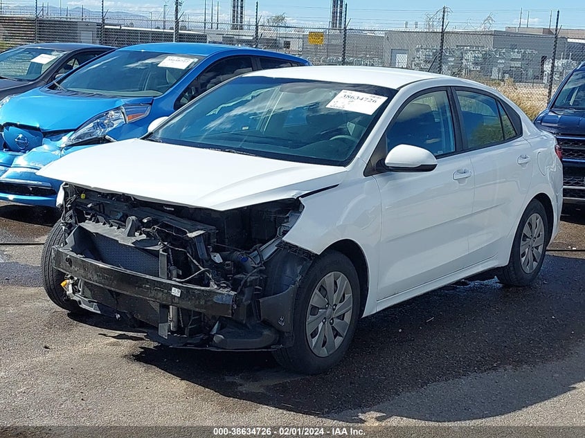 VIN 3KPA24AD4LE278757 2020 KIA RIO S