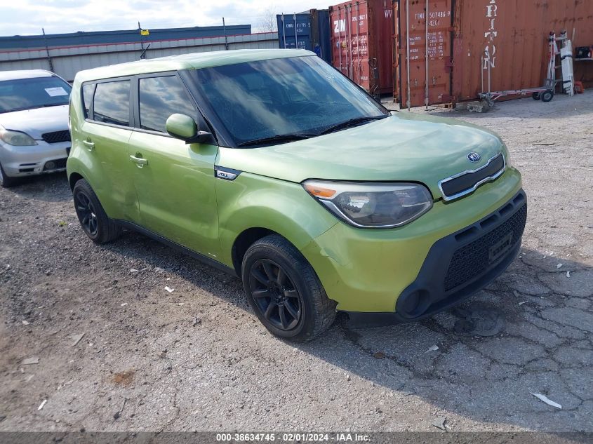 2015 KIA SOUL - KNDJN2A28F7792643
