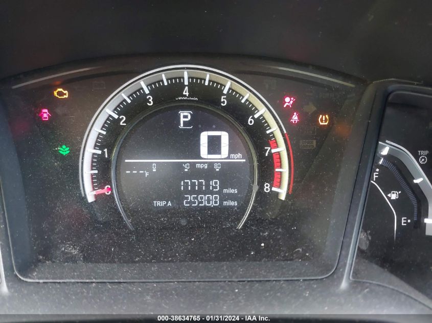 2016 HONDA CIVIC LX - 19XFC2F58GE218348