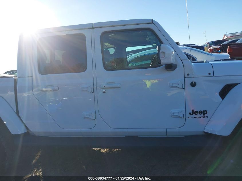 2022 JEEP GLADIATOR HIGH ALTITUDE 4X4 - 1C6HJTFG5NL116619