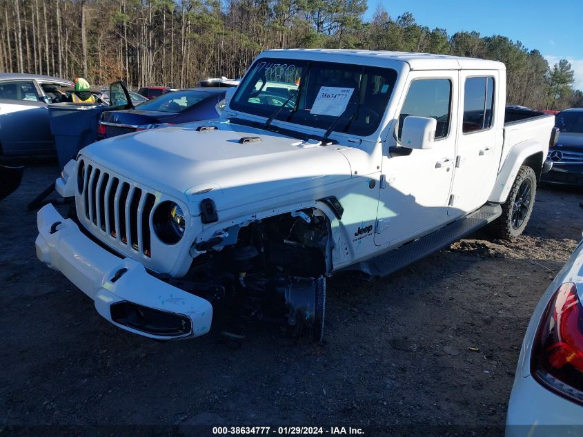 2022 JEEP GLADIATOR HIGH ALTITUDE 4X4 - 1C6HJTFG5NL116619