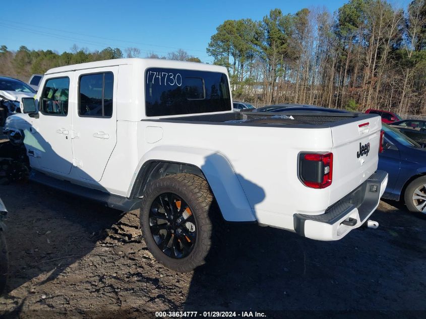 2022 JEEP GLADIATOR HIGH ALTITUDE 4X4 - 1C6HJTFG5NL116619