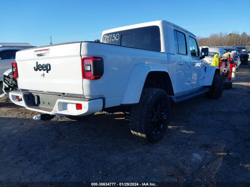 2022 JEEP GLADIATOR HIGH ALTITUDE 4X4 - 1C6HJTFG5NL116619