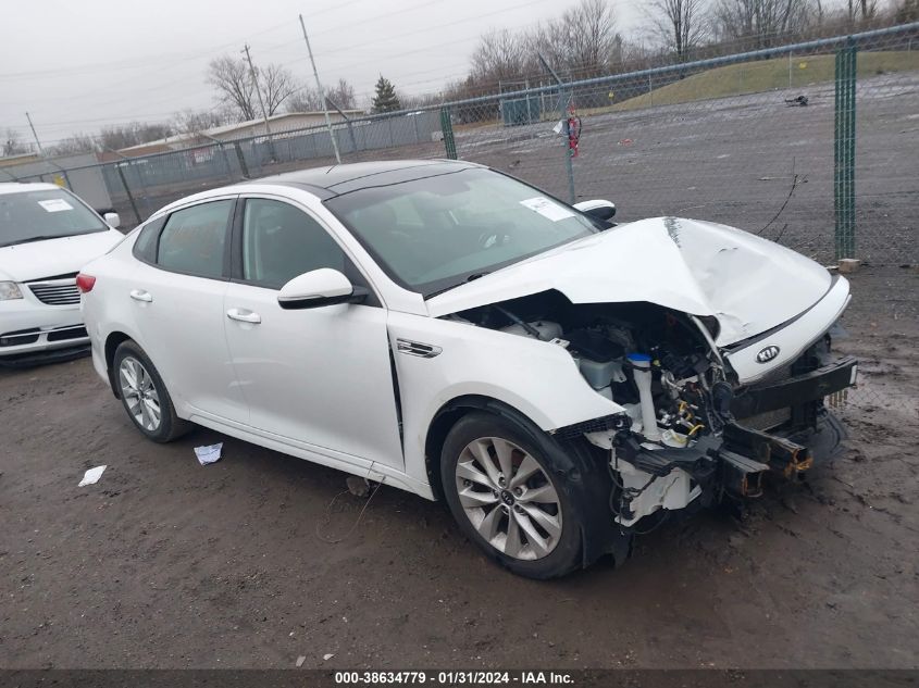 2016 KIA OPTIMA EX - 5XXGU4L33GG116575