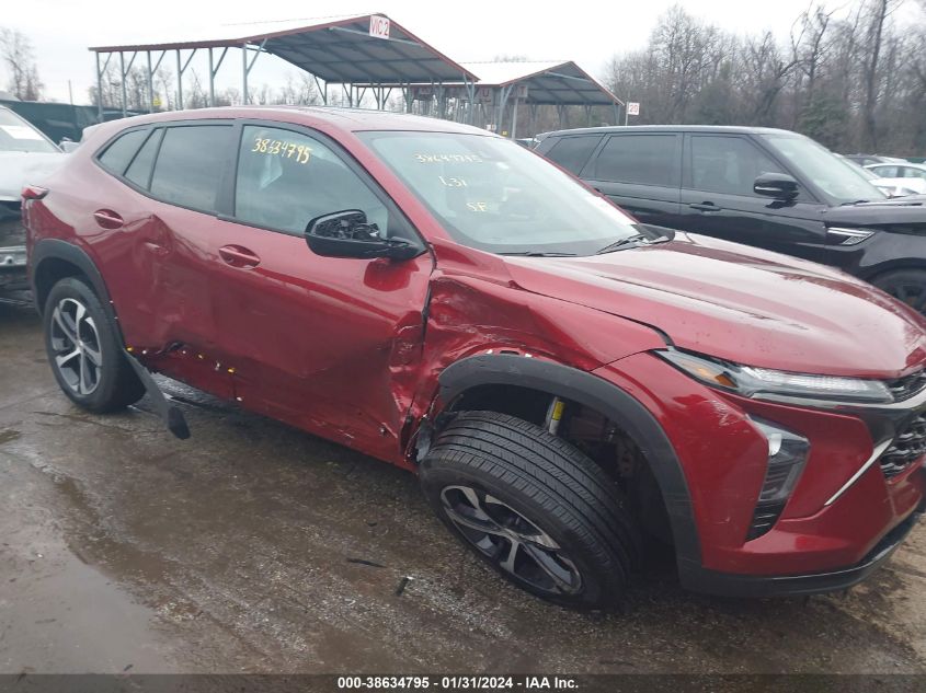 2024 CHEVROLET TRAX FWD 1RS - KL77LGE25RC028104