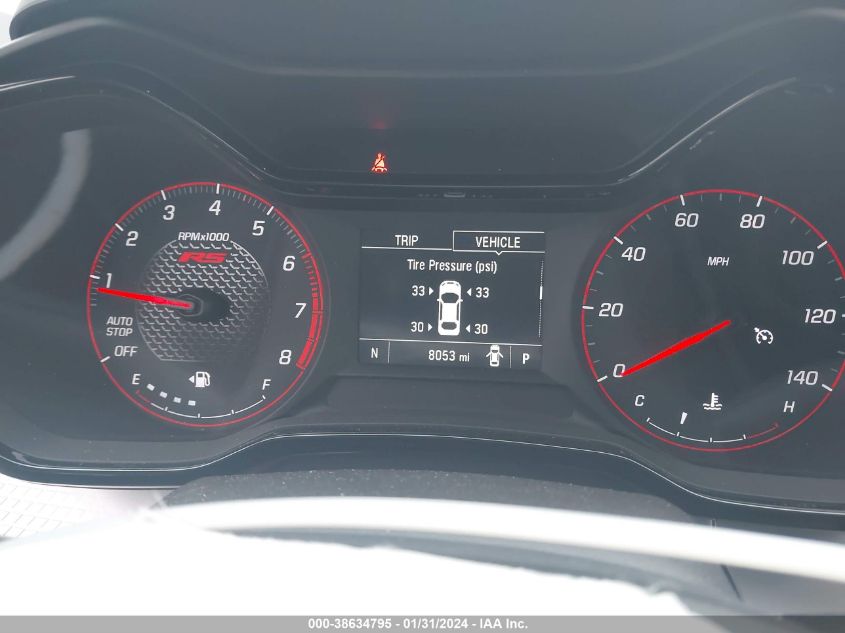 2024 CHEVROLET TRAX FWD 1RS - KL77LGE25RC028104