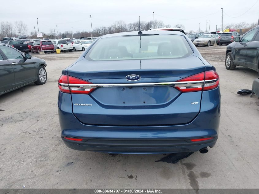 2018 FORD FUSION SE - 3FA6P0H77JR104421