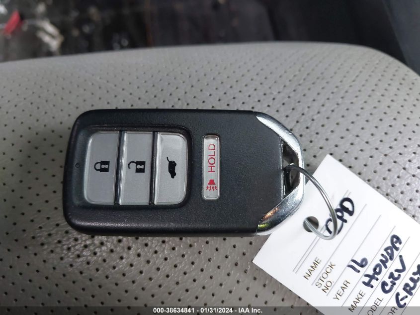 2016 HONDA CR-V EXL - 5J6RM4H75GL009090