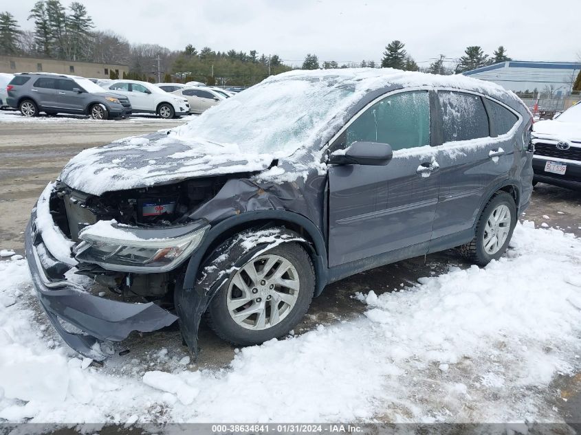 2016 HONDA CR-V EXL - 5J6RM4H75GL009090