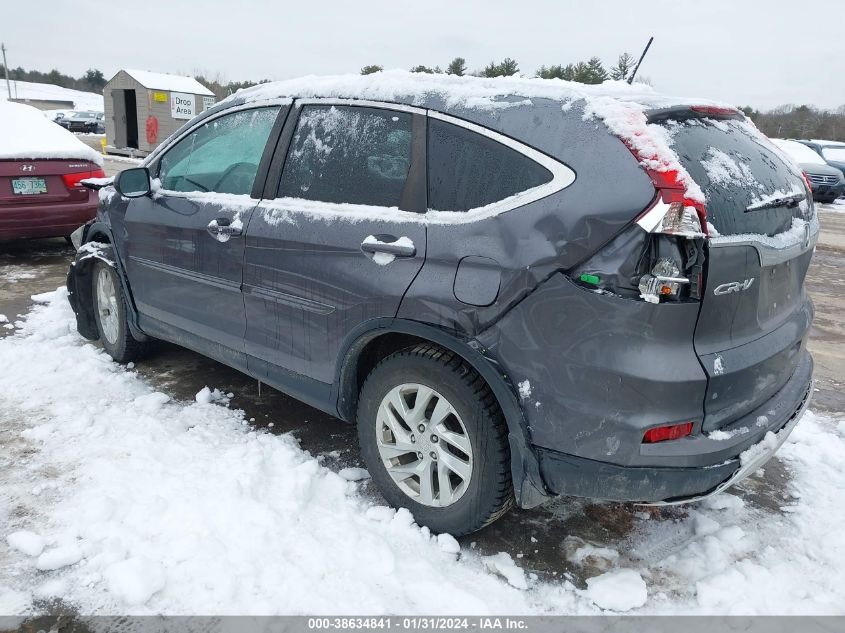 2016 HONDA CR-V EXL - 5J6RM4H75GL009090