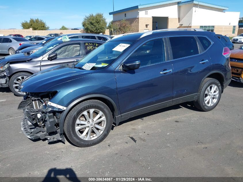 2015 NISSAN ROGUE SV - KNMAT2MT3FP571798