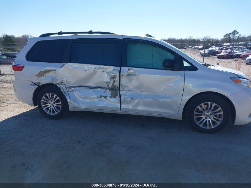 2015 TOYOTA SIENNA XLE PREMIUM 8 PASSENGER - 5TDYK3DC6FS554913