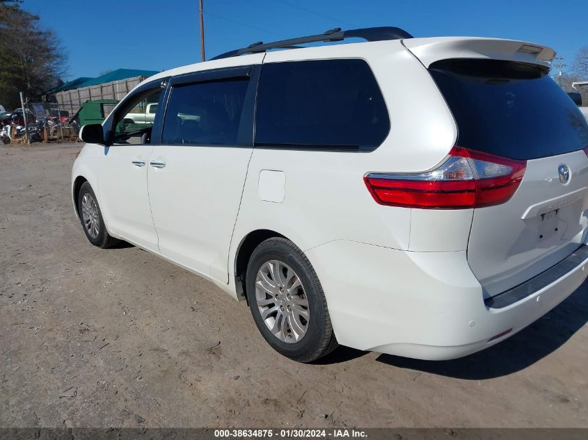 2015 TOYOTA SIENNA XLE PREMIUM 8 PASSENGER - 5TDYK3DC6FS554913