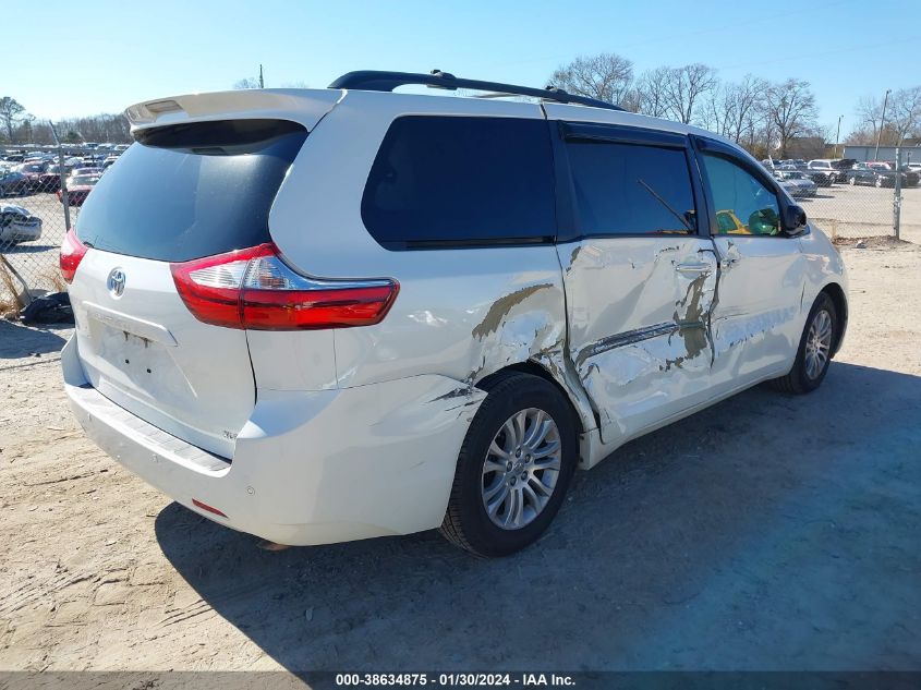 2015 TOYOTA SIENNA XLE PREMIUM 8 PASSENGER - 5TDYK3DC6FS554913
