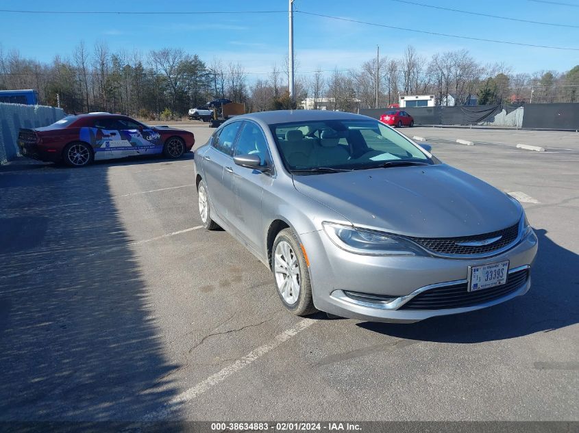2016 CHRYSLER 200 LIMITED - 1C3CCCAB2GN183585