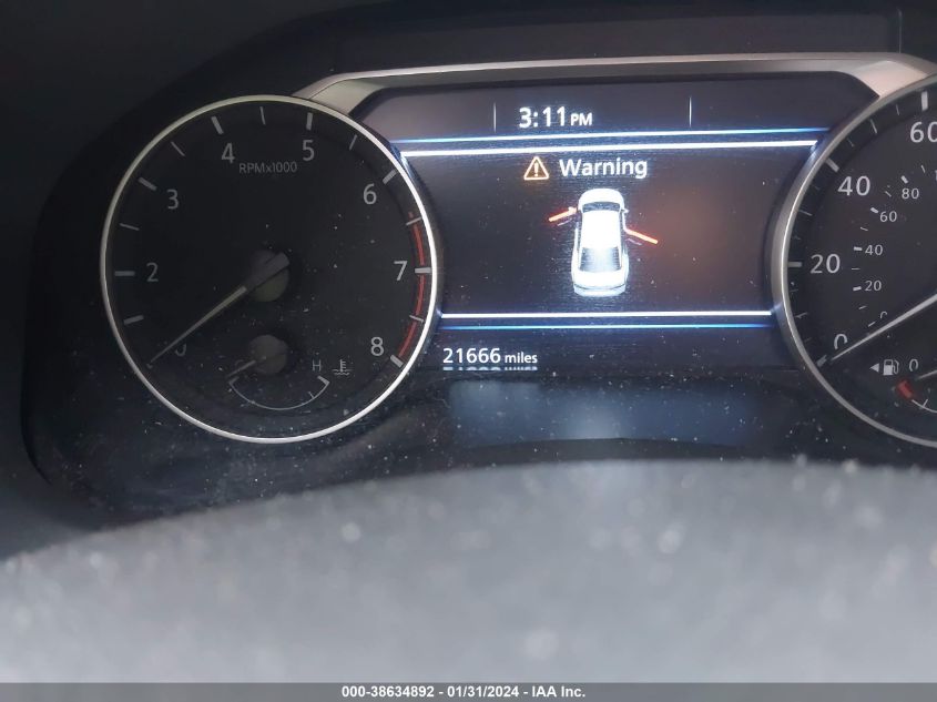 2022 NISSAN ALTIMA SR FWD - 1N4BL4CV6NN373414
