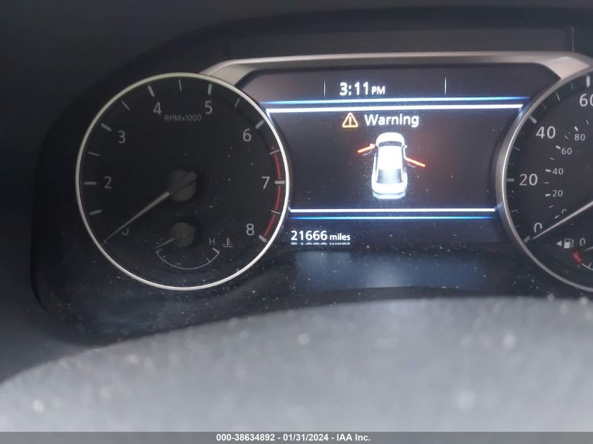 2022 NISSAN ALTIMA SR FWD - 1N4BL4CV6NN373414