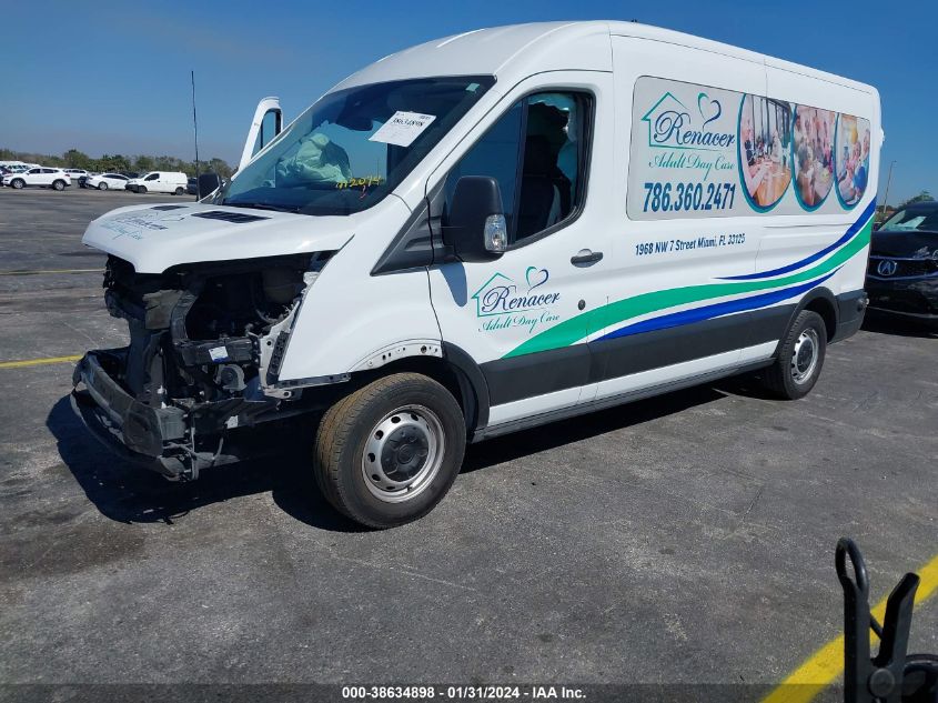 2020 FORD TRANSIT-350 PASSENGER VAN XL - 1FBAX2C82LKB45373