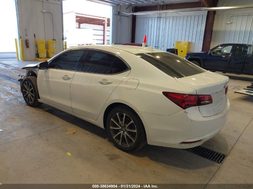 2017 ACURA TLX TECHNOLOGY PACKAGE - 19UUB3F55HA002088