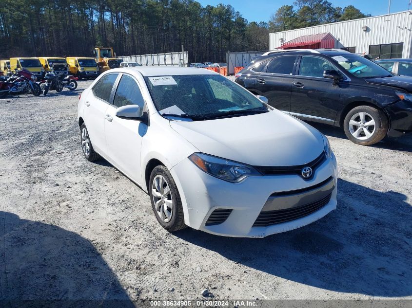 2016 TOYOTA COROLLA L/LE/LE PLS/PRM/S/S PLS - 2T1BURHE7GC647495