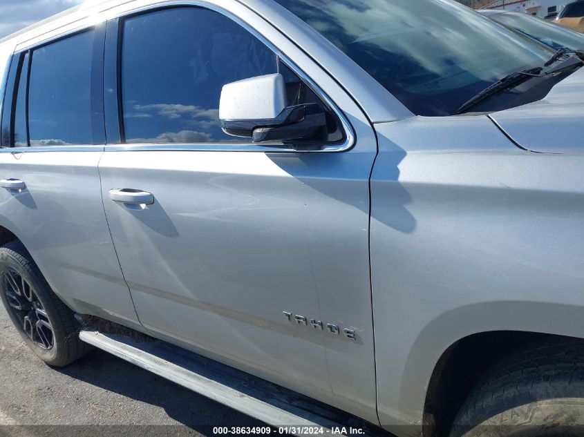 2015 CHEVROLET TAHOE C1500 LT - 1GNSCBKC3FR581069