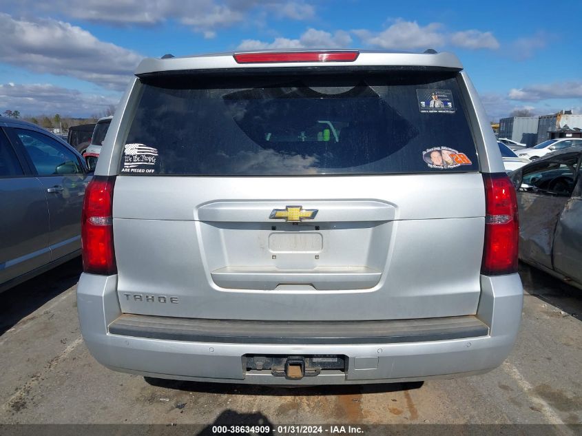 2015 CHEVROLET TAHOE C1500 LT - 1GNSCBKC3FR581069