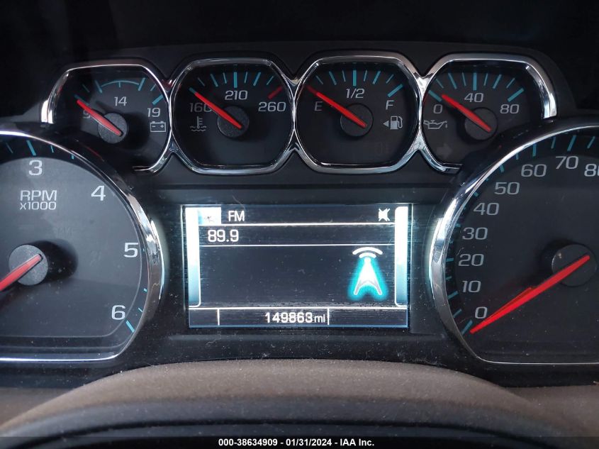 2015 CHEVROLET TAHOE C1500 LT - 1GNSCBKC3FR581069
