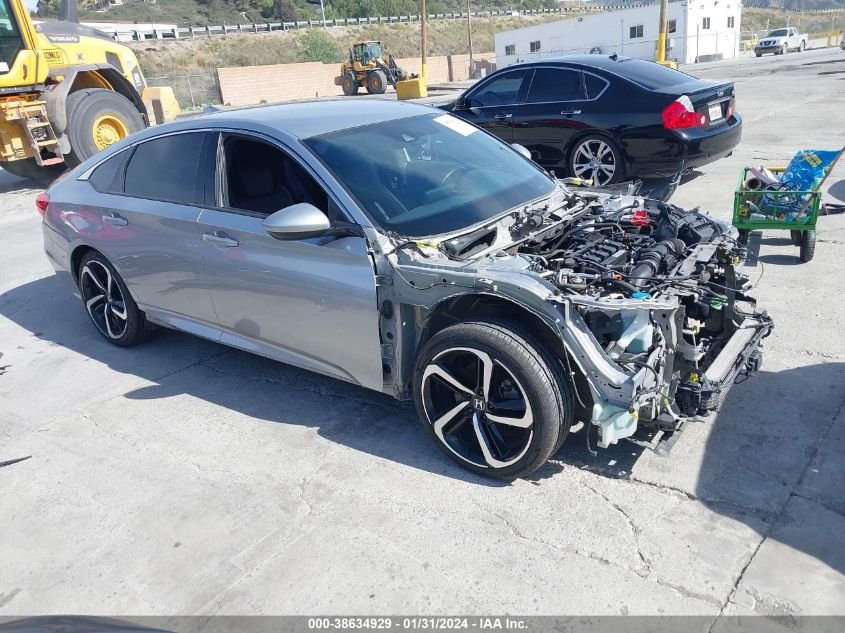 2019 HONDA ACCORD SPORT - 1HGCV1F35KA052258