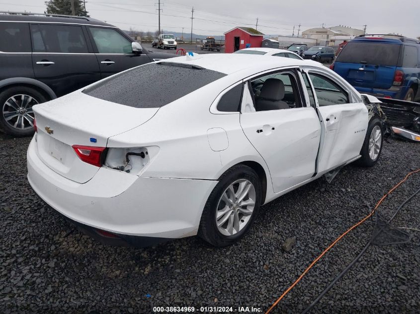 2016 CHEVROLET MALIBU HYBRID HYBRID 1G1ZJ5SU7GF341381