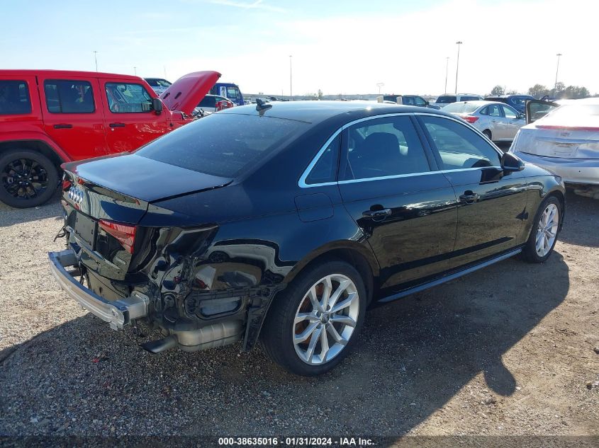 2019 AUDI A4 45 PREMIUM - WAUDNAF42KA096095