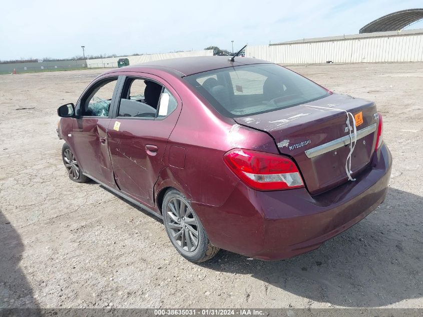 2019 MITSUBISHI MIRAGE G4 G4 ES - ML32F3FJ9KHF13038