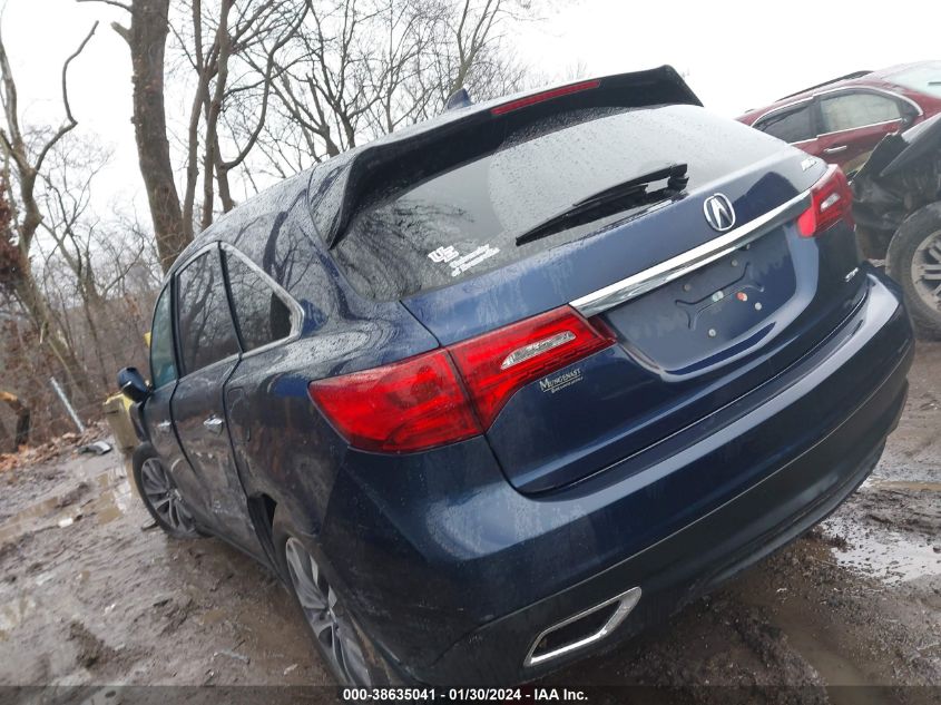 2016 ACURA MDX TECHNOLOGY - 5FRYD4H45GB017764