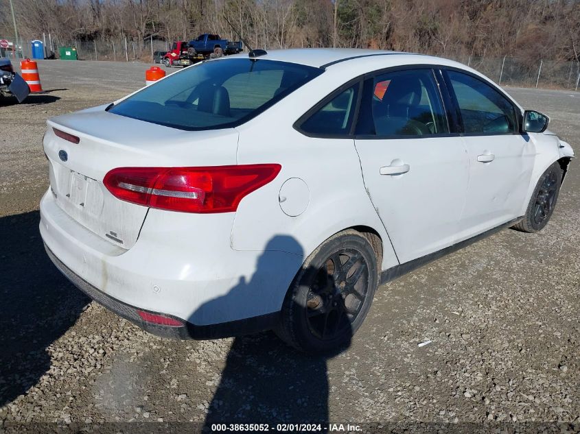 2016 FORD FOCUS SE - 1FADP3F26GL378362