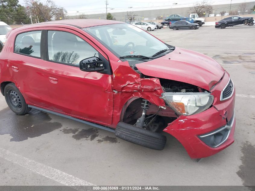 2019 MITSUBISHI MIRAGE RF - ML32A3HJ4KH010252