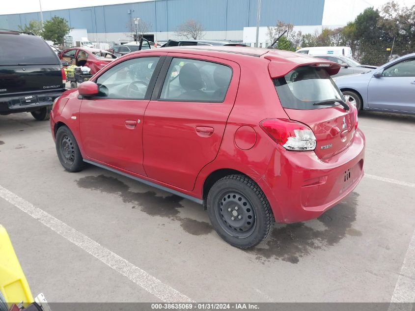 2019 MITSUBISHI MIRAGE RF - ML32A3HJ4KH010252