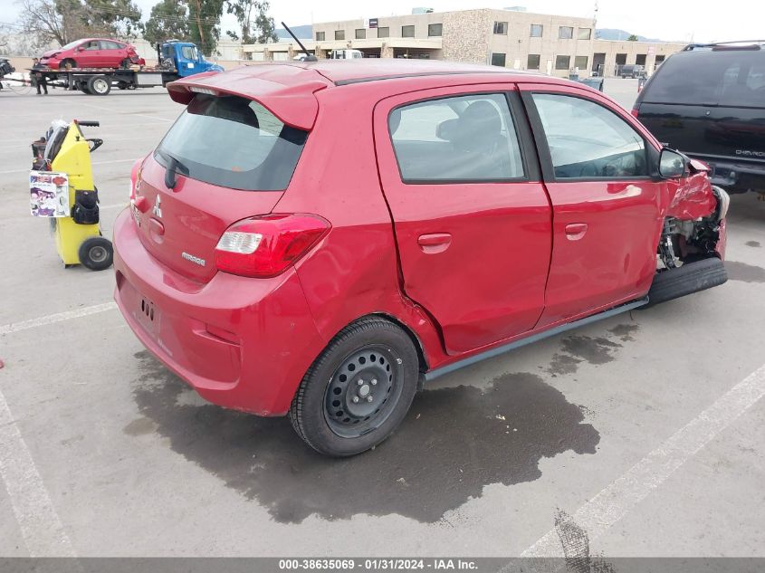 2019 MITSUBISHI MIRAGE RF - ML32A3HJ4KH010252