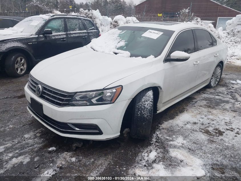 2017 VOLKSWAGEN PASSAT 1.8T SE - 1VWBT7A37HC044618