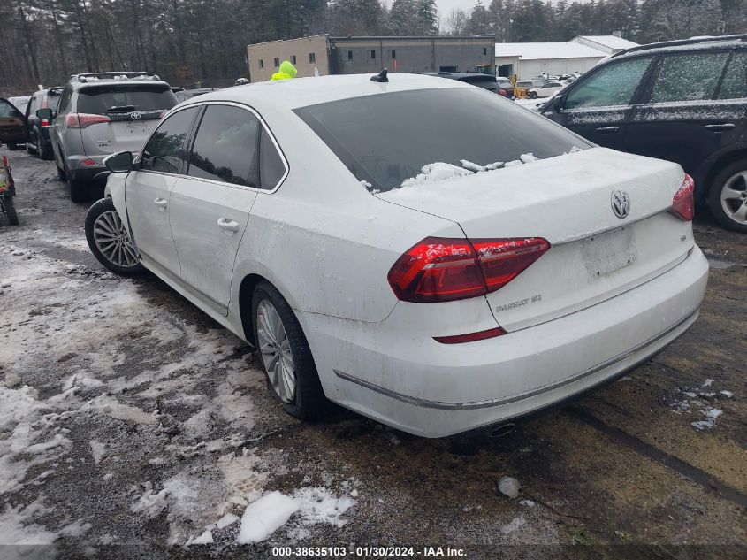 2017 VOLKSWAGEN PASSAT 1.8T SE - 1VWBT7A37HC044618