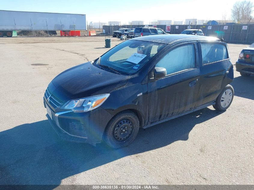 2021 MITSUBISHI MIRAGE CARBONITE EDITION/ES/LE - ML32AUHJ5MH014139