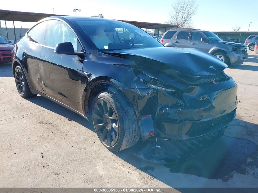 2023 TESLA MODEL Y LONG RANGE - 7SAYGAEE2PF852499