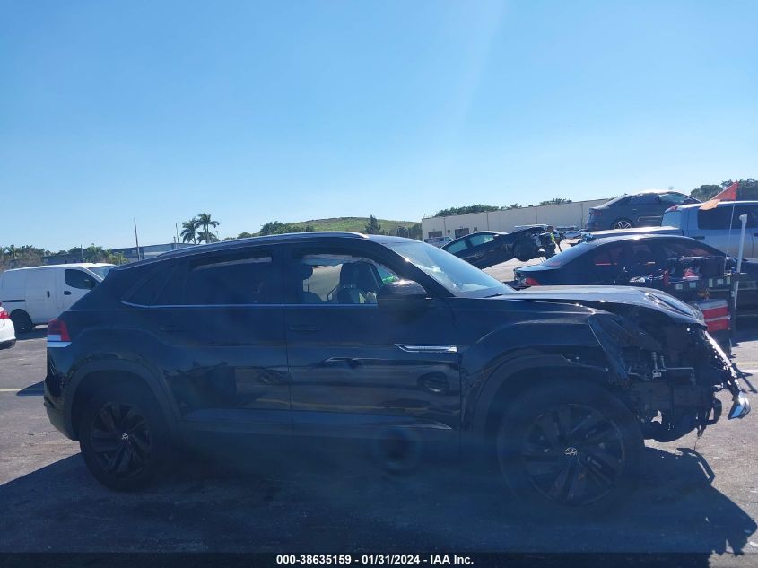 2022 VOLKSWAGEN ATLAS CROSS SPORT 2.0T SE W/TECHNOLOGY - 1V2WC2CAXNC200101