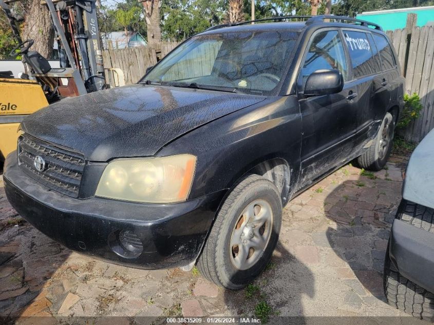 JTEGD21A030058115 | 2003 TOYOTA HIGHLANDER