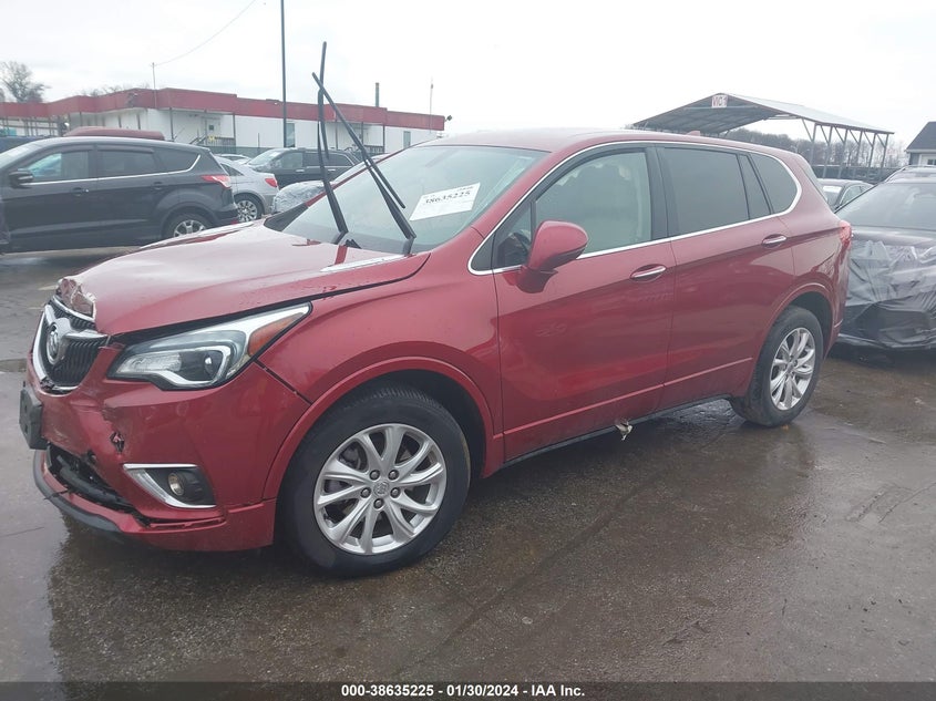 VIN LRBFX1SA9LD097678 2020 BUICK ENVISION PREFERRED