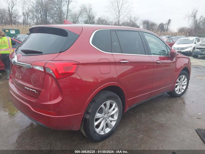 VIN LRBFX1SA9LD097678 2020 BUICK ENVISION PREFERRED