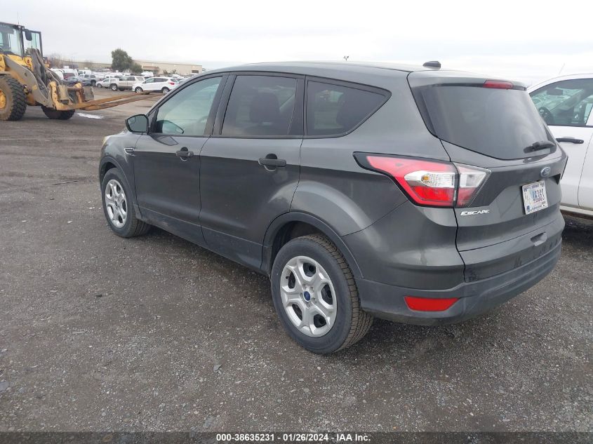 2017 FORD ESCAPE S - 1FMCU0F76HUA41187