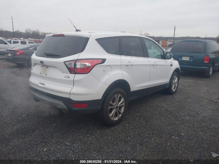 2017 FORD ESCAPE SE - 1FMCU9GD5HUD05735