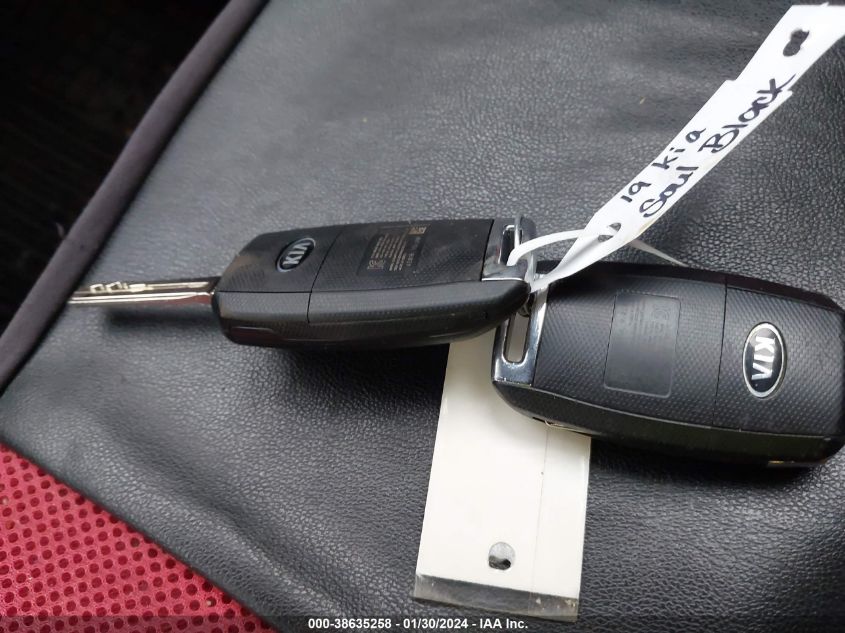 2019 KIA SOUL - KNDJN2A29K7915165