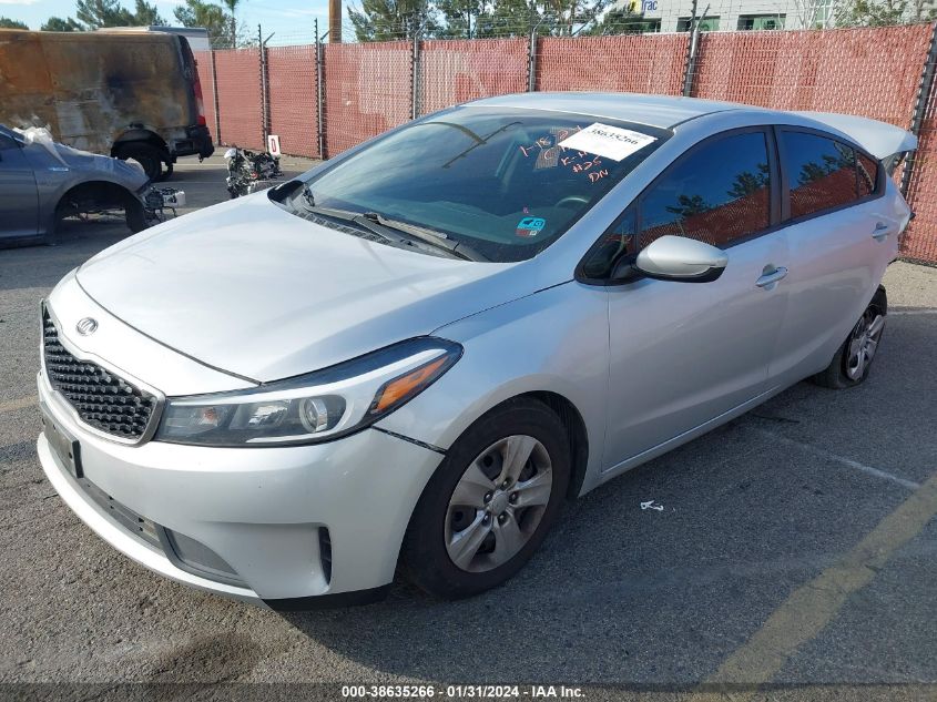 2017 KIA FORTE LX - 3KPFK4A73HE077648